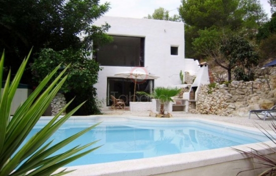 Ibiza Style Property for sale on the Benissa Coast 