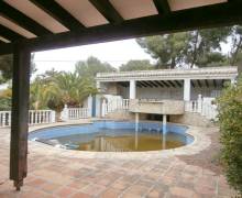 Finca zu verkaufen in der Nähe von Moraira Alicante Poolbereich 
