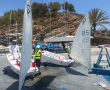 Segelschule in der Marina in Moraira