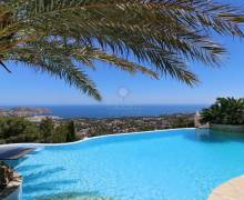 Villa mit Meerblick zum Verkauf in Benimeit - Moraira