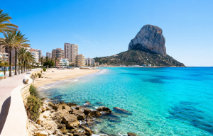 Villas en Calpe con vistas al mar Mediterráneo