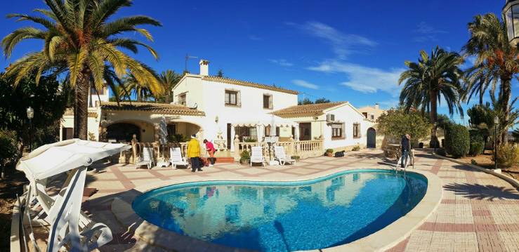 Casas rurales en venta en Moraira España