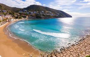 El Portet Beach in Moraira, Costa Blanca North