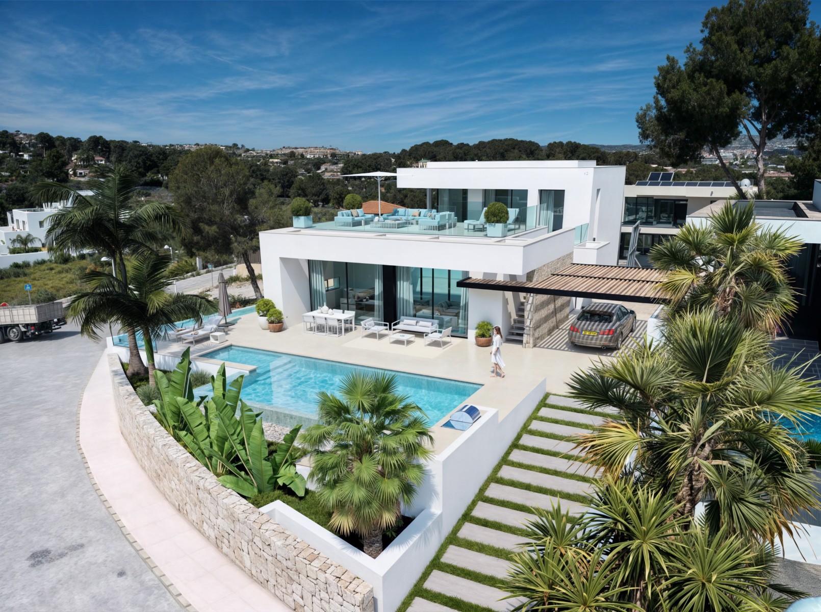 Villa in Moraira - view 1