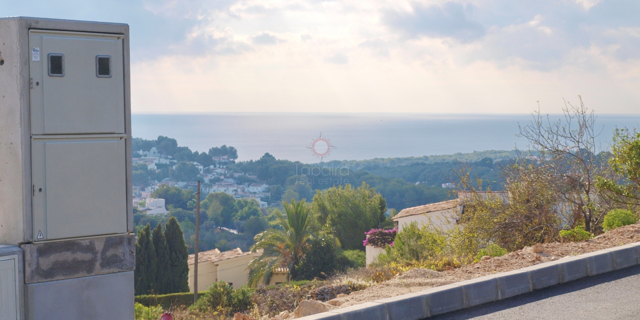 Sea View Building land for sale in Moraira