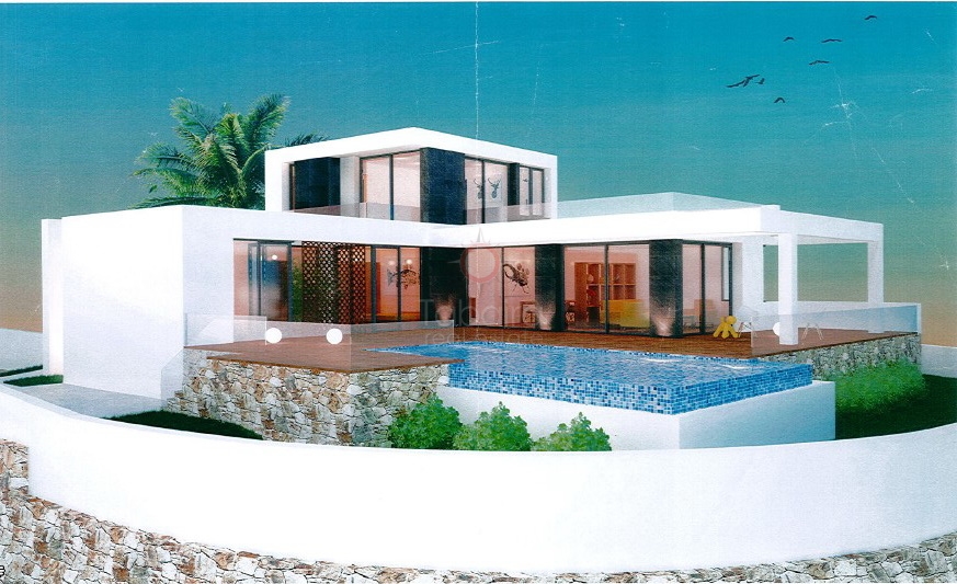 Villa im modernen Design zum Verkauf in Benimeit Moraira
