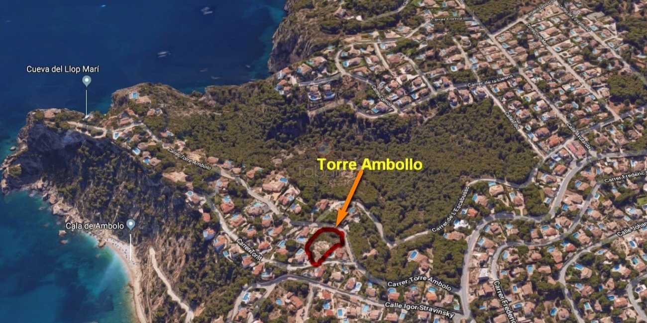 Sale &raquo; Plot &raquo; Javea &raquo; Balcón al mar