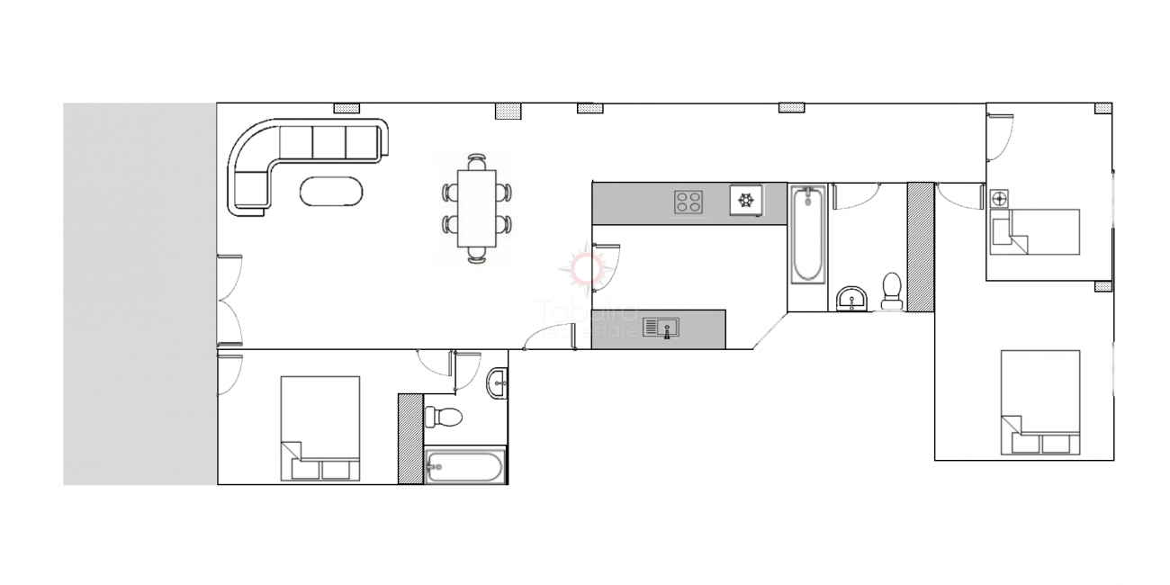 Sale &raquo; Apartment &raquo; Xaló / Jalon &raquo; Pueblo