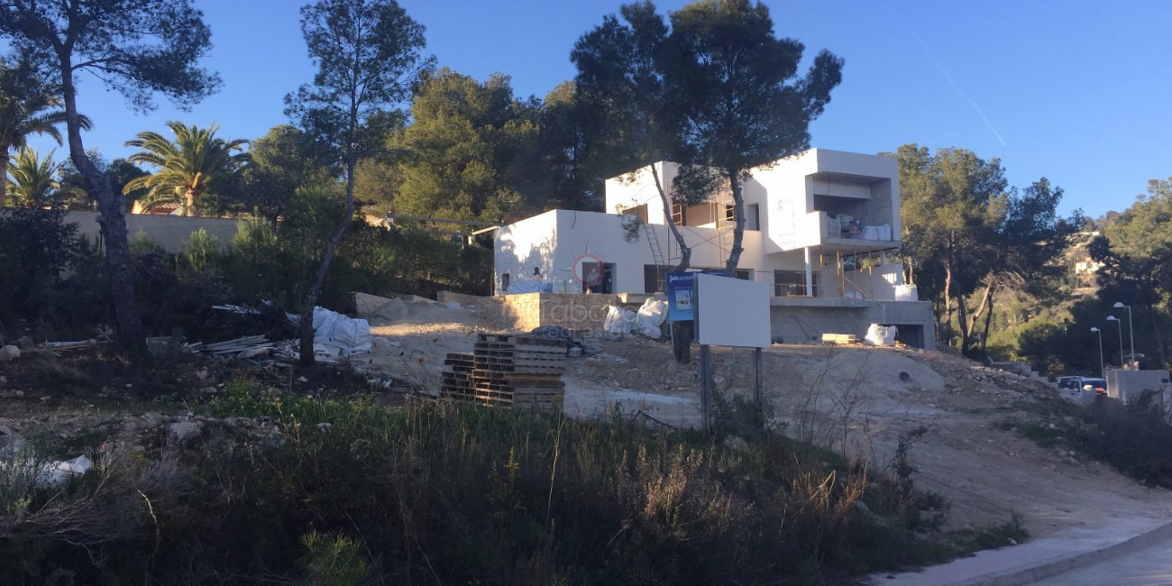 Building land with sea views on the Benissa Coast