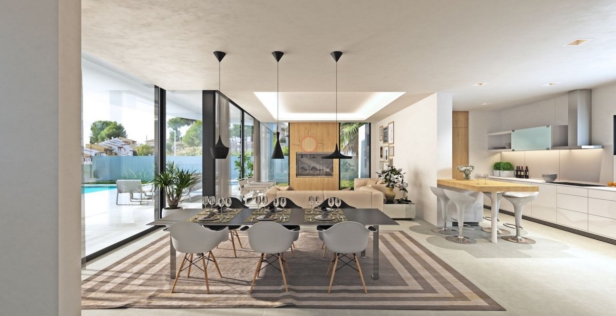 Moraira Properties, Moderne Villa zum Verkauf in Moraira