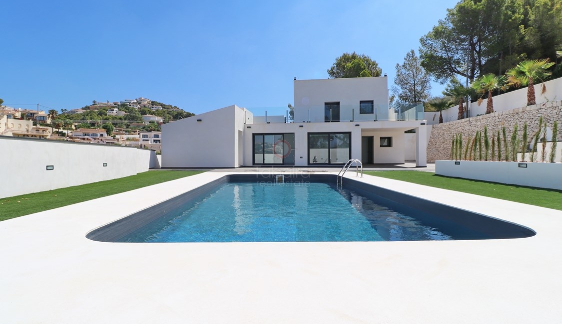 ▷ Nieuwe moderne villa te koop in Moraira