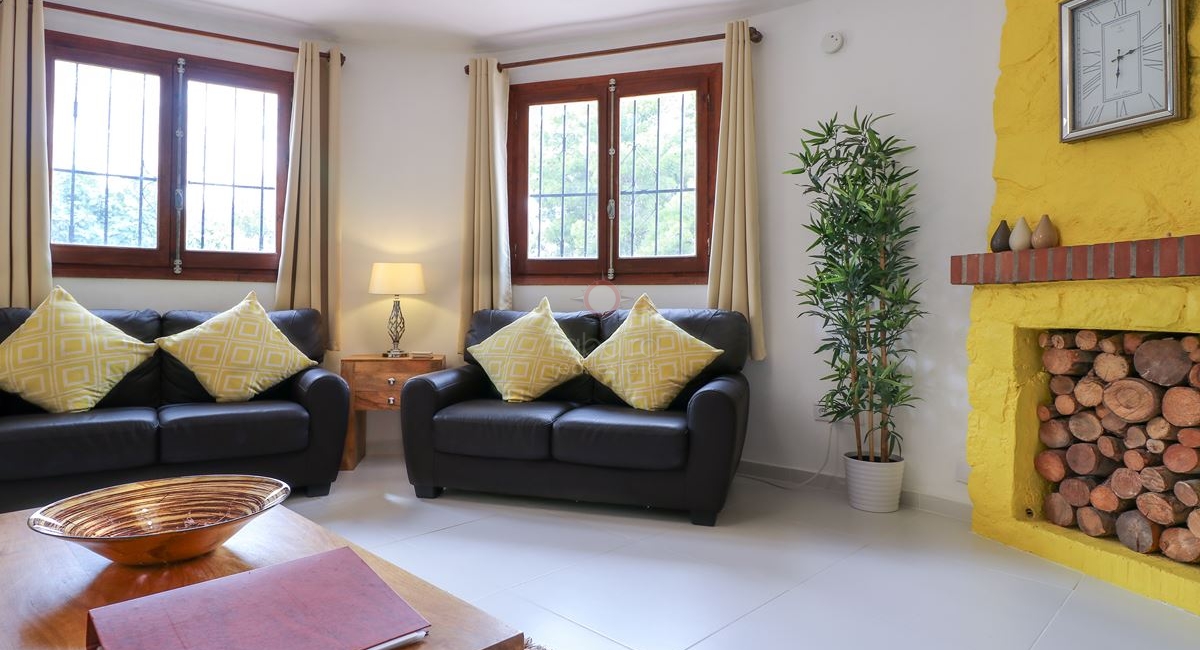 Second living room from San Jaime Moraira villa