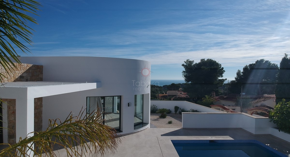 ▷ Villa neuve vue mer à vendre à Benissa