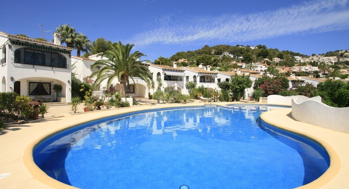 Villa communautaire avec vue sur la mer à vendre à Moraira