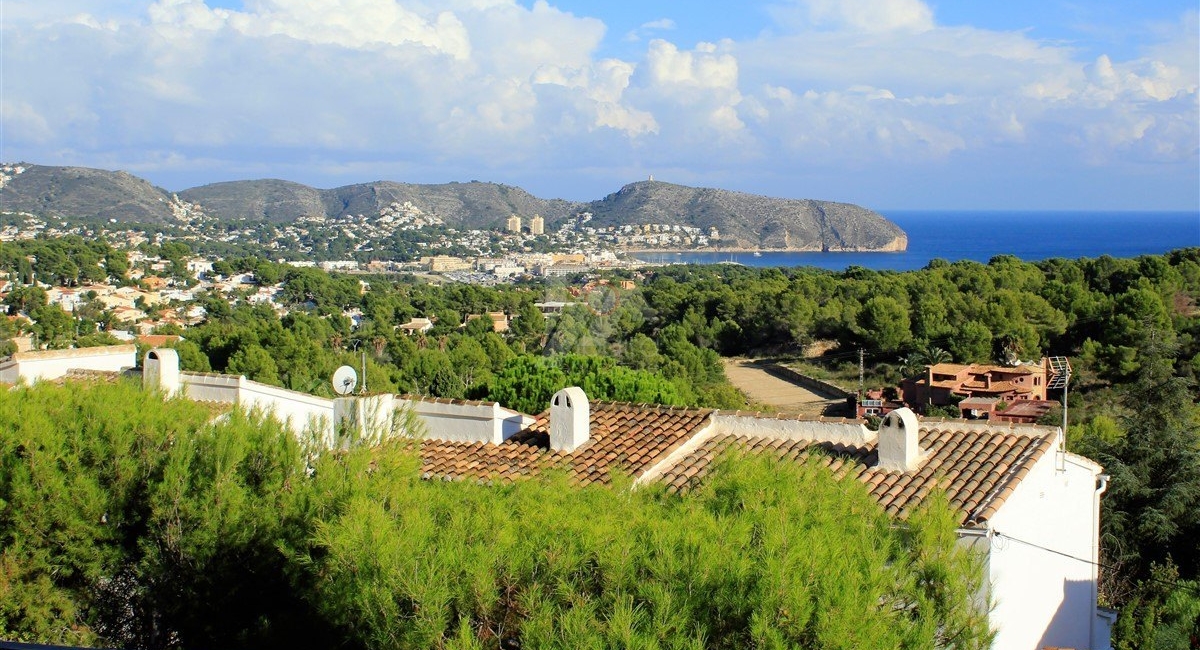 Villa communautaire avec vue sur la mer à vendre à Moraira