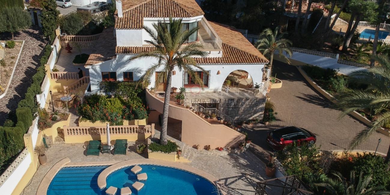 ▷ Villa en venta con vistas al mar en Pla del Mar - Moraira