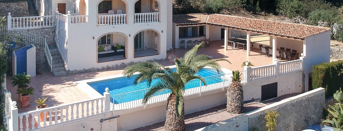 ☼ Villa med havsutsikt till salu i Fustera Benissa Costa
