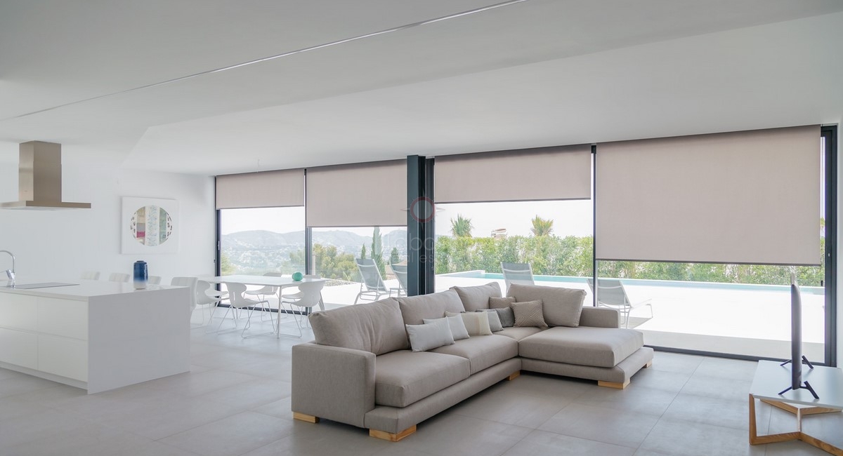 Villa contemporaine avec vue sur la mer à vendre à Moraira