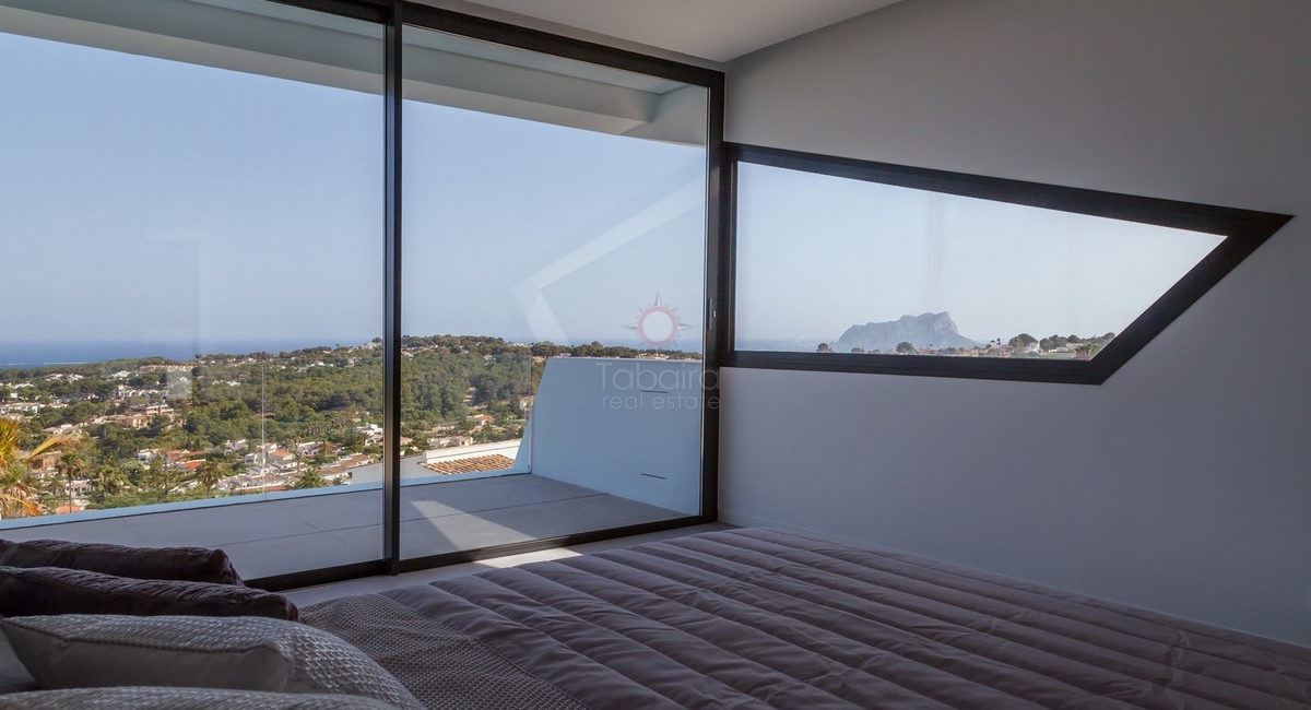 Villa contemporaine avec vue sur la mer à vendre à Moraira