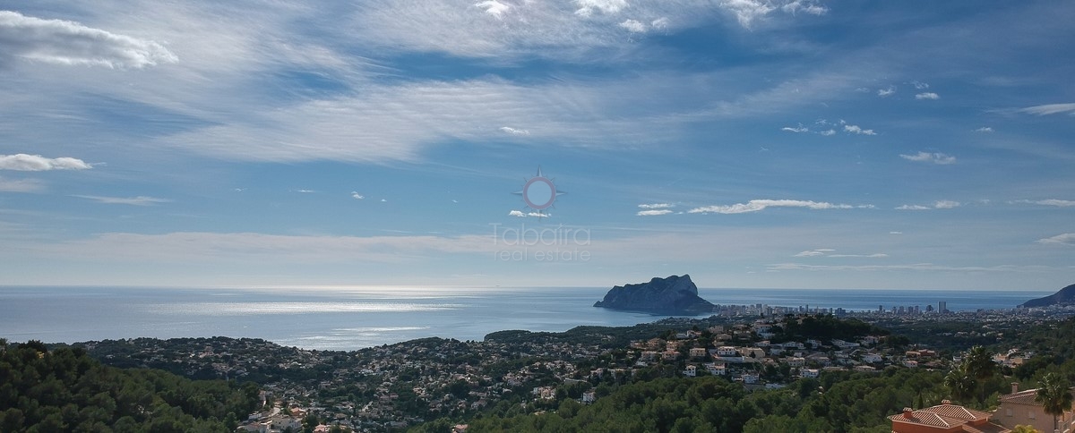 Villa with Panoramic Sea Views for sale in Moraira