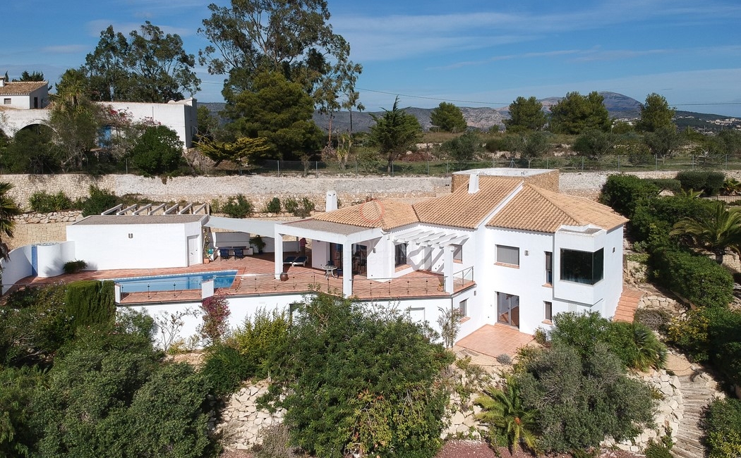 Villa avec vue panoramique sur la mer à vendre à Moraira