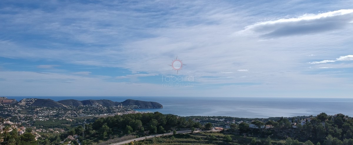 Villa avec vue panoramique sur la mer à vendre à Moraira