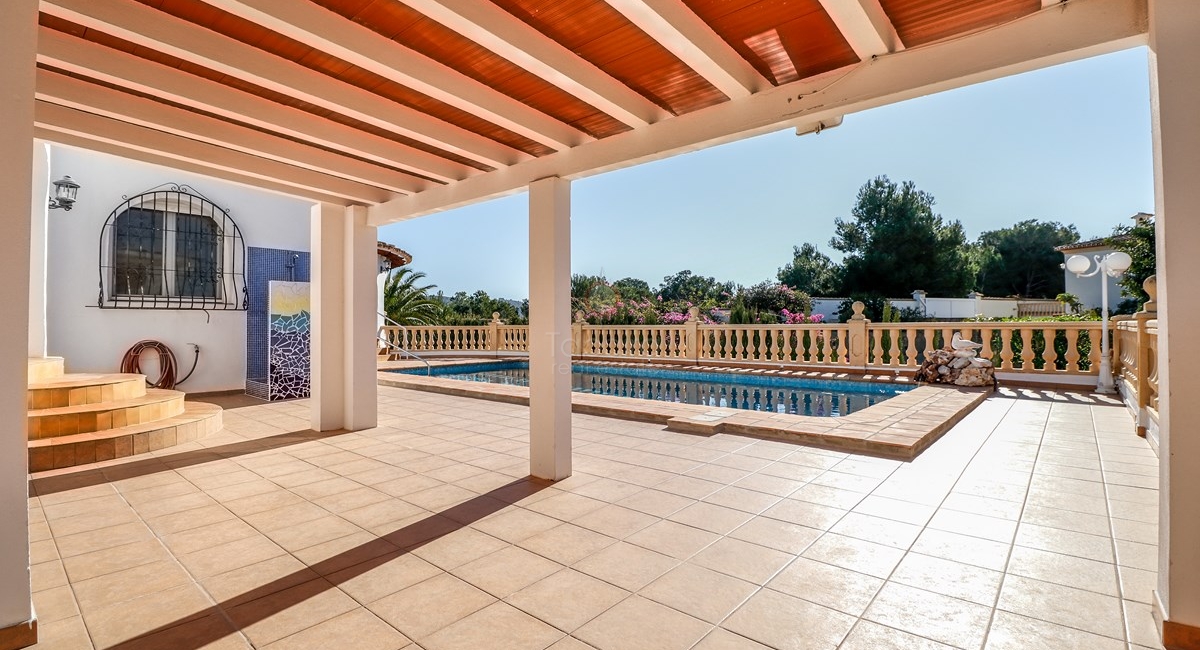 ▷ Moraira Villa à vendre près de la plage d'El Portet