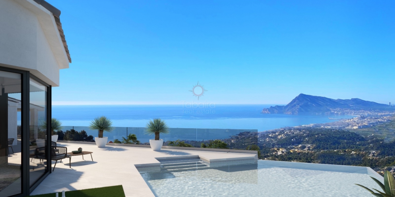 ▷ Sea view villa for sale in Sierra de Altea
