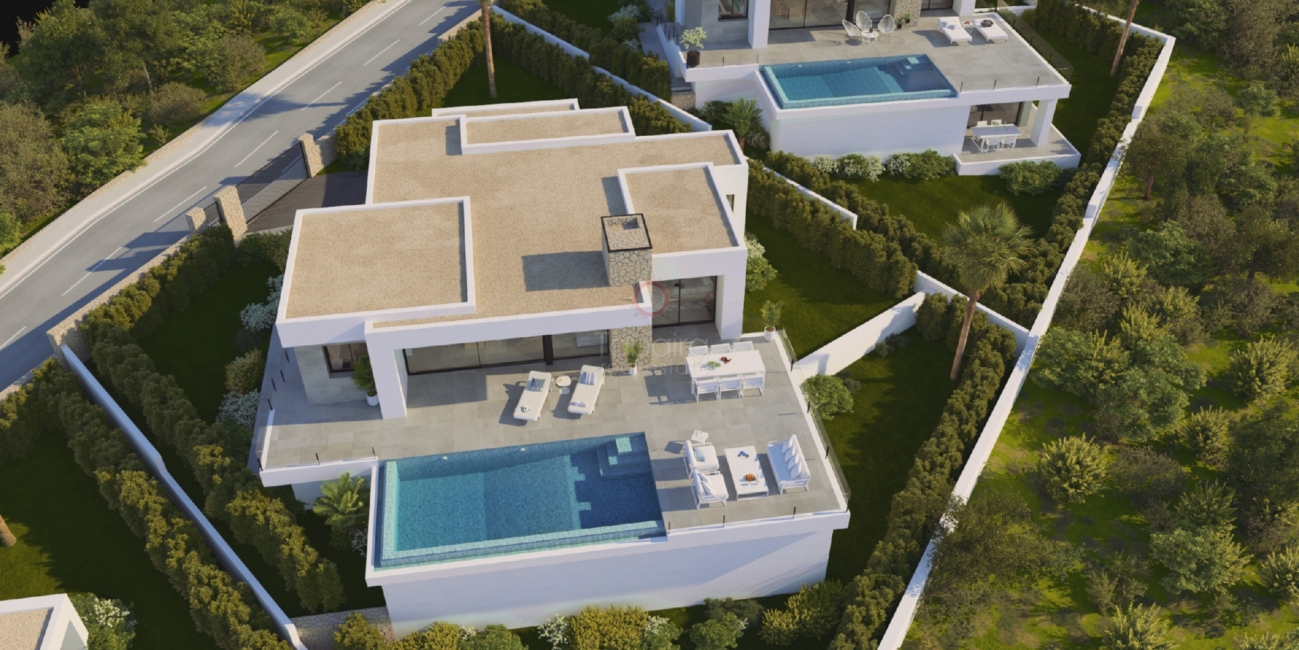 ▷ Villa i modern stil med havsutsikt till salu i Cumbre del Sol