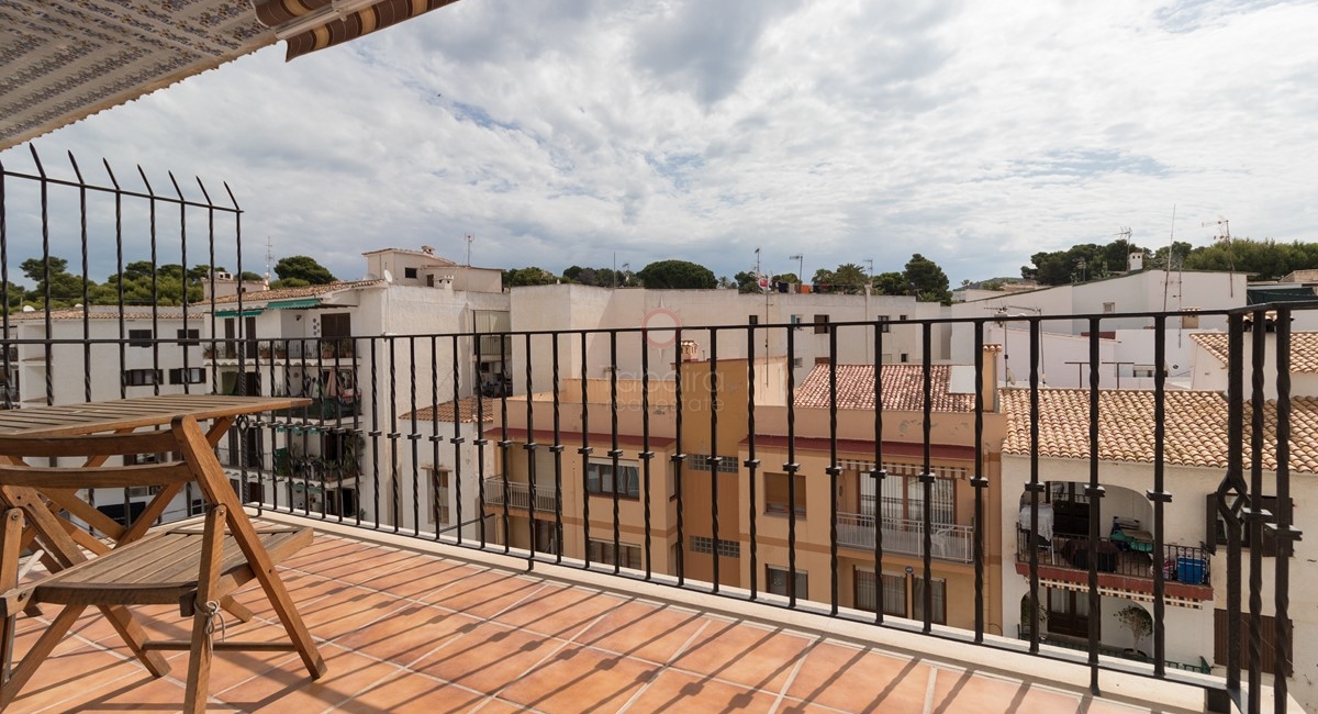 Sea view penthouse apartment for sale in Moraira