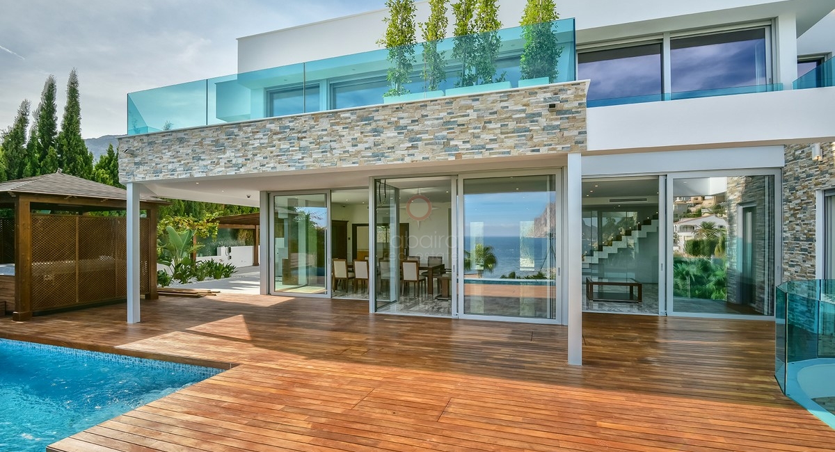 ▷ ​Seafront new build villa for sale in Calpe - Costa Blanca