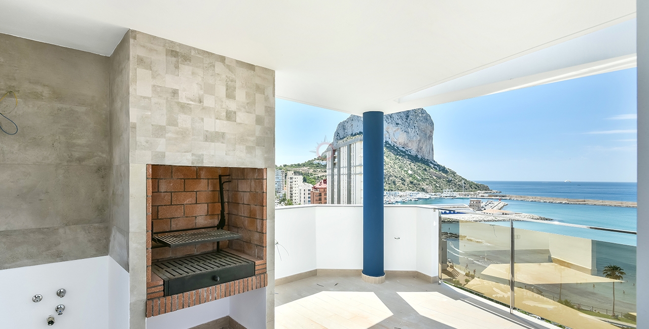 ▷ Appartement Penthouse de luxe avec vue sur la mer à vendre à Calpe