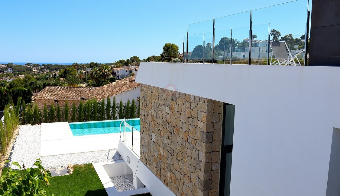 ▷Nieuwbouw villa te koop in Moraira met uitzicht op zee