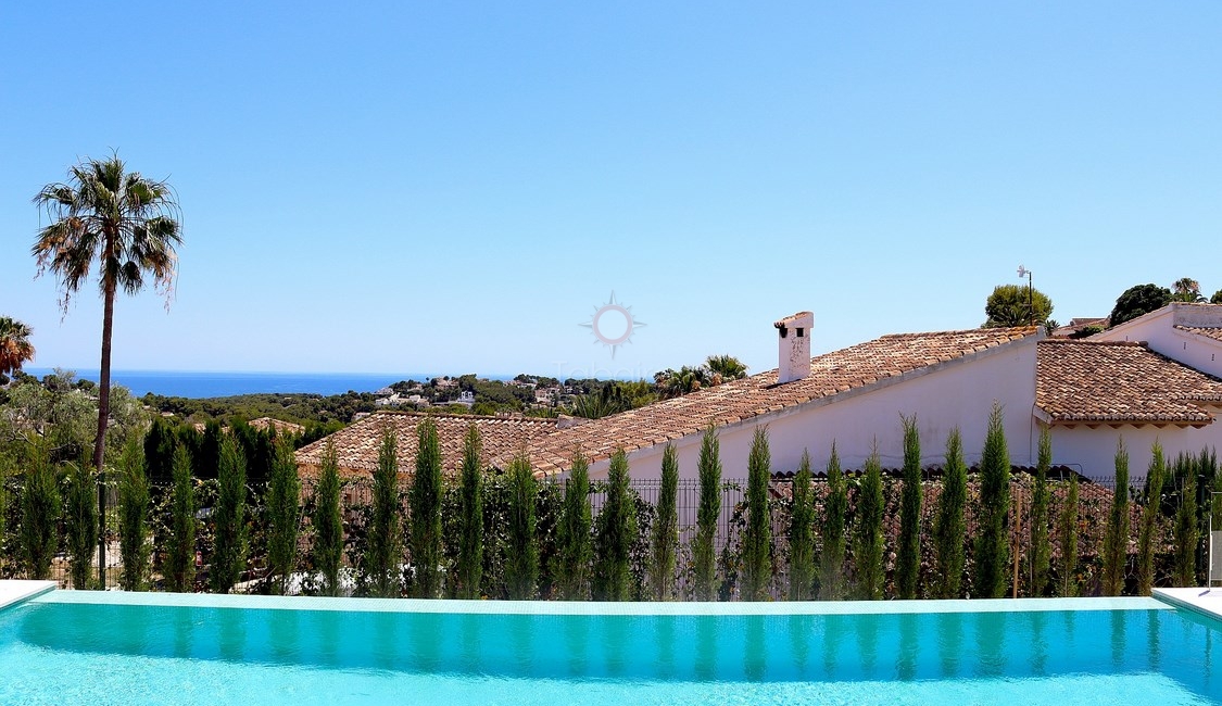 ▷Nieuwbouw villa te koop in Moraira met uitzicht op zee