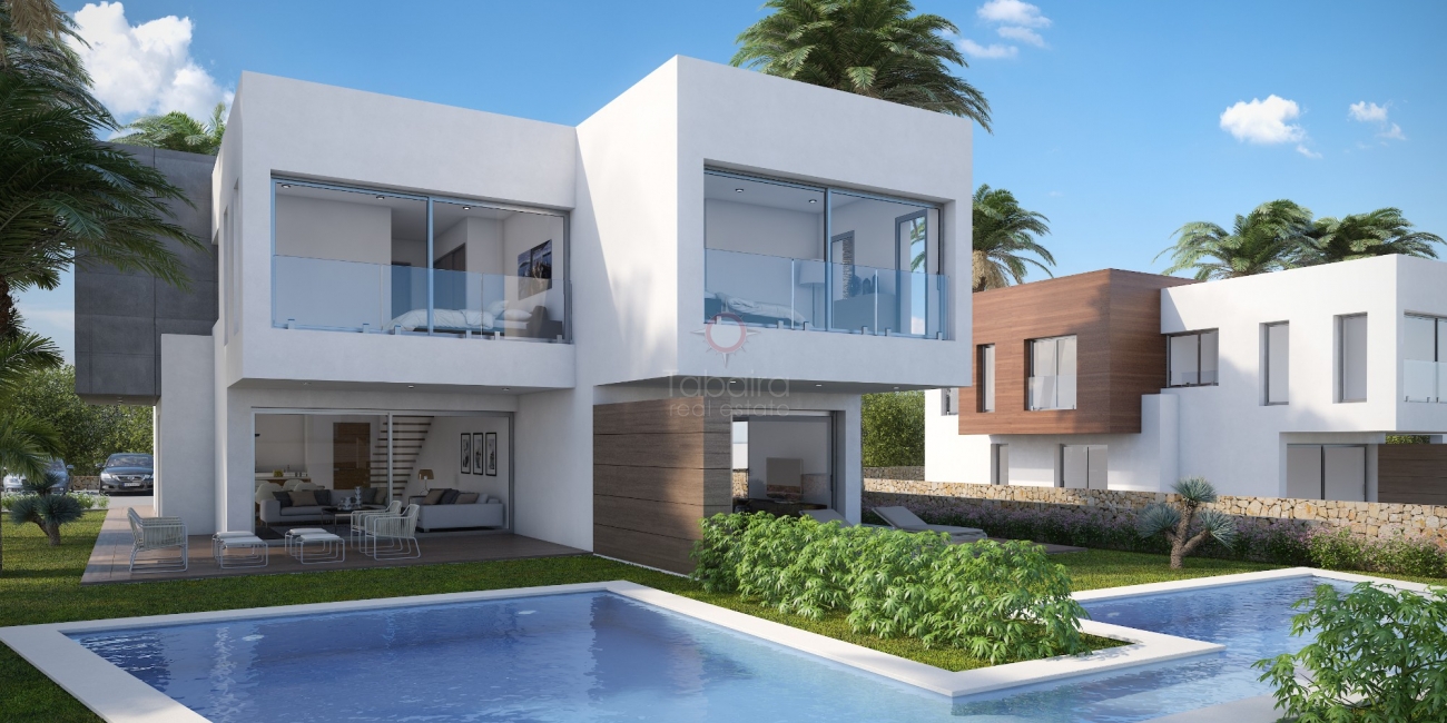 ▷ New build villa for sale in Cometa Moraira walking to amenities
