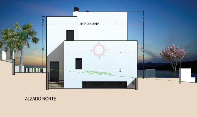 Nieuwbouw villa te koop in El Portet Moraira naast het strand