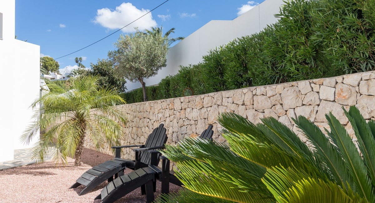 Nieuwbouw villa met zeezicht te koop in Moraira, Spanje