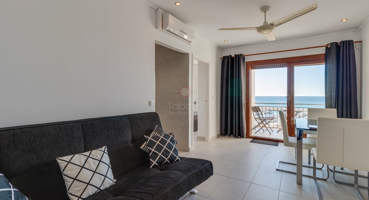 Apartment with sea views for sale in Moraira