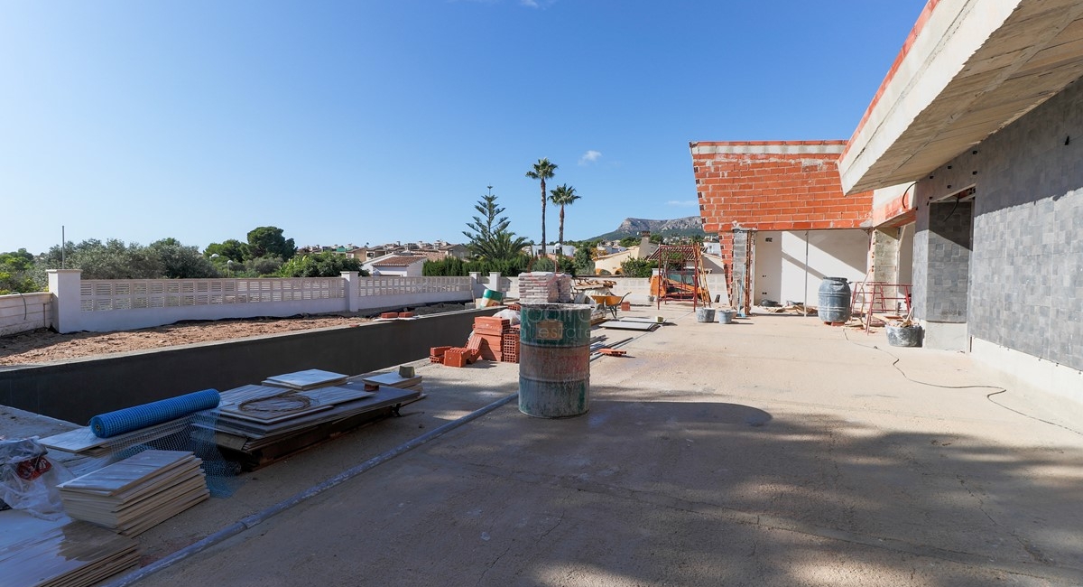 ▷ New build villa for sale in Calpe very close to the beach