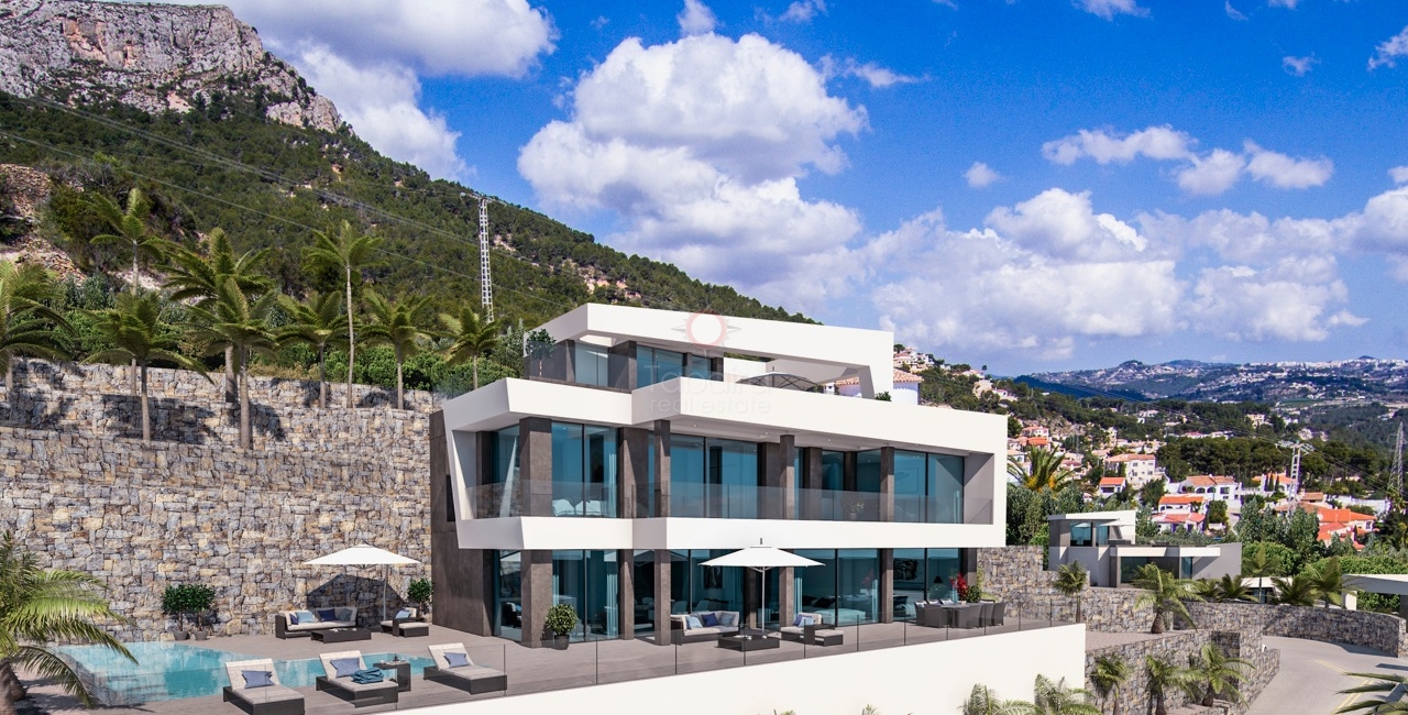 Nieuwbouw luxe villa te koop in Cucarres Calpe