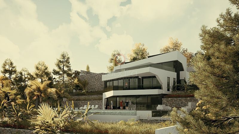Villa de design contemporain à vendre à Raco de Galeno Benissa