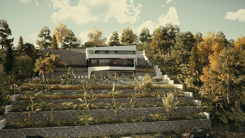 Contemporary design villa for sale in Raco de Galeno Benissa