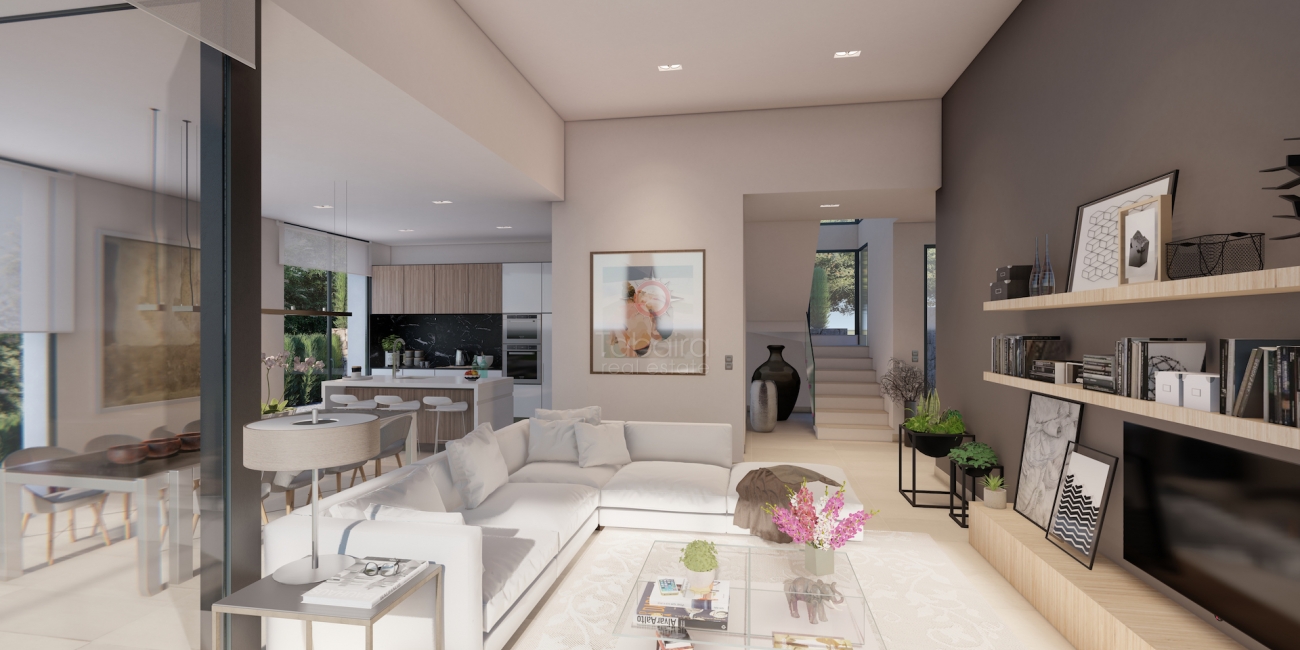 ▷ Neubau Villa zum Verkauf in Benissa mit Meerblick
