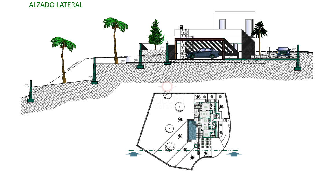 ▷ Nybyggd villa till salu i Benissa med havsutsikt