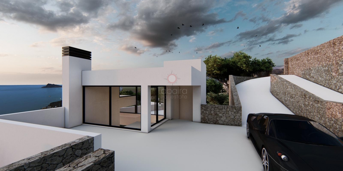 New build villa for sale in Altea Hills with sea views