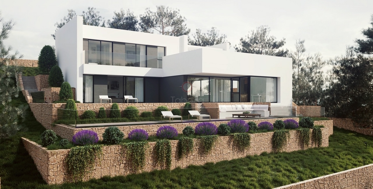 Modern design villa for sale in Javea close to the beach