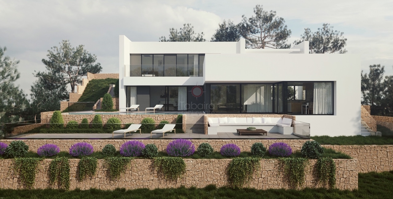 Modern design villa for sale in Javea close to the beach