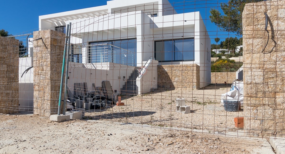 New build sea view villa for sale close to Moraira Costa Blanca