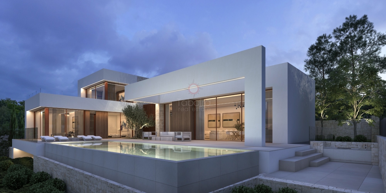 Luxurious villa for sale in Benissa Costa next to the beach