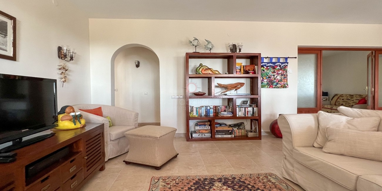 ▷ Sea View beach villa for sale in Cometa Moraira